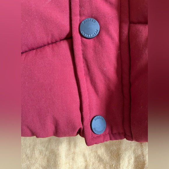 Zara Baby Boy's Red puffer coat Sz 12/18 months - Picture 4 of 7